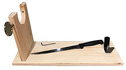 Porta Prosciutto/Portaprosciutto Dispositivo di fissaggio del prosciutto in legno, cremagliera for caffetteria Cucina, ristorante Home Accessori cucina (coltelli non inclusi) Supporto Prosciutto