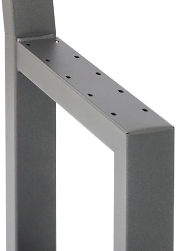 Bentatec Lounge-Bankgestell mit Lehne | Tiefes Sitzbank Gestell aus Stahl | DIY-Gestell, Gartenbank (Anthrazit DB703, Im Set (2X))