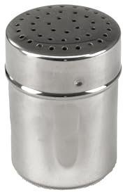 1 esparcidor grueso de 150 ml de acero inoxidable, incluye tapa