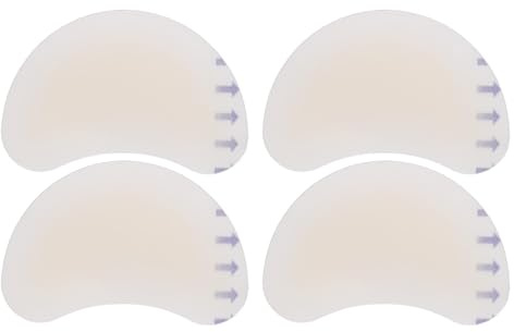 Blasenpflaster für Füße, Blasenpflaster, Fersenblasenaufkleber, Anti-Abrieb, Blasenprävention, Gepolsterte Bandage, 10 Stück, Gel-Fersenblasenschutz-Patch