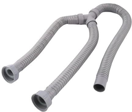 Waschmaschinenschlauch 3,3 Fuß Waschmaschine PVC Y-förmiger Abflussschlauch-Waschrohrverbinder Ablaufschlauch Waschmaschine