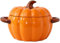 Maxspace Cacerola con tapa, 17 cm, 1,9 L, cerámica calabaza, bonita sartén para horno, lavavajillas, microondas (naranja)