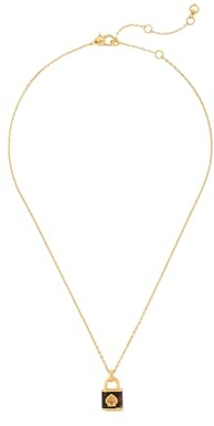Kate Spade New York Lock and Spade mini pendants