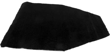 Tapis D'urinoir pour Hommes, Antidérapant, Absorbant, Noir