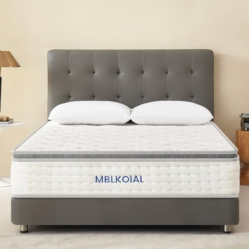 MBLKOIAL Matratze 90x200 cm Höhe 30cm Federkernmatratze Orthopädische Taschenfederkernmatratz Härtegrad H3 Öko-Tex Zertifiziert Matratze für Erwachsene (30CM, 90x200CM)