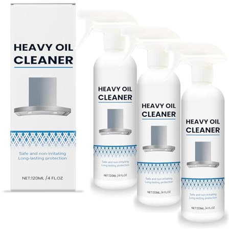 Powerful Kitchen Cleaner Spray - 2025 New Degreaser Spray, Extra Strength Grease Lifter for Ovens, Hobs, Range Hoods, Air Fryers & More, Heavy Duty Multi Purpose Degreaser Cleaner Foam (3)