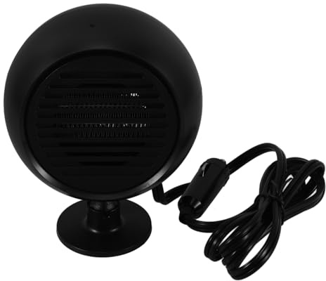 ABOOFAN Car Heater Small Portable Electric Defroster for Winter Use for Car Camping Fast Heating Fan Warm Air Output Fits Compact Spaces