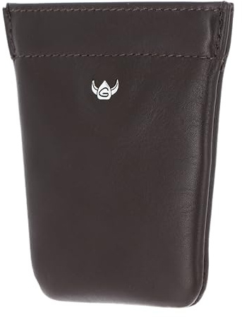 Golden Head Cuir étui à clés Polo Schlüsseletui 5006 Dunkelbraun marron foncé