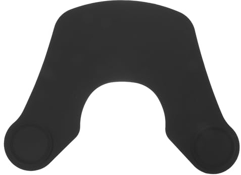 HOOWIFFY Collar de Corte de Silicona para Peluquería Capa de Peluquero Ajustable y Fácil de Limpiar Protector de Cuello para Cortes y Coloraciones Profesionales