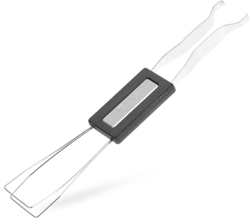 BRIGHTFUFU Metall Tastenkappenabzieher 2 In 1 für Mechanische Tastaturen Langlebiger Switch Entferner mit Biegsamen Drähten Kompatibel für Keyboard Reinigung und Reparatur