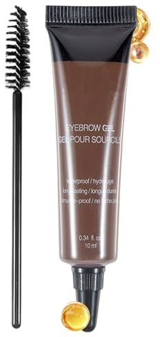 Vattentät Brow Dye, Effektiv ögonbryn tint, 10 ml gör upp med effekt, naturlig färgningskosmetisk kit, ögonbrynsfärgad med modern stil, skönhetsverktyg för fru och dotter