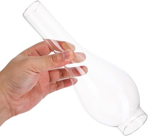 Pantalla de Lámpara Transparente de Vidrio, 5cm, Repuesto