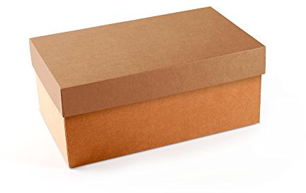 Scatola di scarpe in color kraft di alta qualità, perfetta per negozi e per organizzare le tue scarpe in casa - L