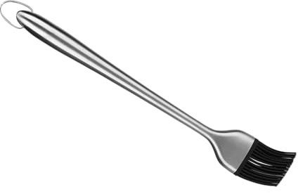 Basting Brush,Barbecue Basting Brushes, Silicone Heat Resistant Pastry Brushes with Premium Stainless Steel Handle for BBQ Grill Baking Kitchen Cooking 30cm