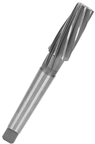 Alesatore a Macchina Fresa Ad Alta Precisione con Codolo Conico in Acciaio Ad Alta Velocità 1:10 19 X 50 X 24 Mm per Lavorazione di Stampi di Alesatura e Lavorazione Manuale