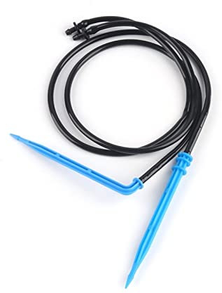 Gardening Irrigation Dripper 2 Pieces of Drip Irrigation System Drip Irrigation Arrow Launcher Kit Gardening Micro Irrigation Drip Irrigation Arrow Kit Bonsai Vegetable Watering Parts