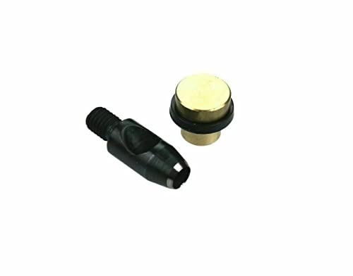 5 mm ISTA TOOLS- 2-Teiliges Profi Lochwerkzeug,große Auswahl an Locheisen, Lochpfeife für Ösenpresse, Spindelpresse - zum stanzen und lochen Leder, Filz uvm. (5 mm -1/4-20 UNC Gewinde)