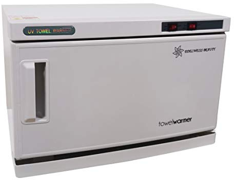 EDELWEISS BEAUTY Calentador de Toallas 17L, UV Esterilizador, Toallas Faciales Calientes, SPA, Salón de Belleza, Hogar, Control de Temperatura Constante