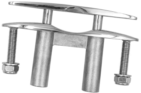 ZONADAH 15 cm båtlyftklamrar 316 rostfritt stål båtlampa för uppdragning av båtar marin yacht pop up infälld lyftklampa för fastsättning av yacht-båttillbehör