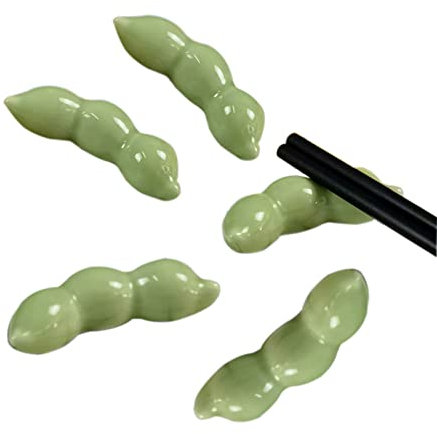 les étagères de baguettes, les étagères de baguett Porte-baguettes en céramique for gousses de haricots verts, repose-baguettes en porcelaine, fourchettes, cuillères, couteaux, porte-baguettes for le