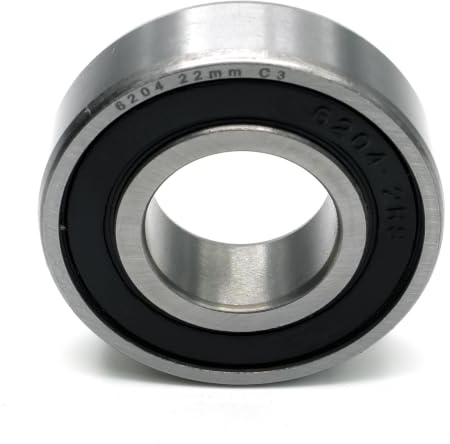 Parts and Parts Rillenkugellager 6204 22mm 2RS, 22x47x14mm, DIN 625 ISO 15, Hochgeschwindigkeits-Radiallager, reibungsarm, leichtgängig, ideal für Fahrzeuggetriebe und Industriemaschinen