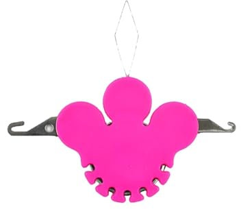 SBTRKT DIY enhebrador de Aguja automático Punto de Cruz utensilio doméstico guía Dispositivo de Aguja Accesorios de Costura for Aguja de Coser a Mano (Color : Rose Red)