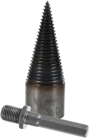 Anneome Punta per Spaccalegna da Ardere Punta per Spaccalegna per con Gambo Esagonale da 42 Mm