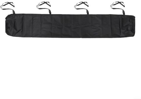 Sileduove Outdoor Patio Awning Cover Protective Cover for Awnings, Awning Protective Cover for Awnings, Waterproof Garden for Sun Shelter Protector Storage Black 3.5m