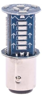frecce moto 1Pc 1157 Strobe Brake BAY15D Lampadina 30SMD Flash Ad Acqua Retromarcia Parcheggio Auto Indicatori Di Direzione Lampada Di Coda Moto mini moto(Blue)