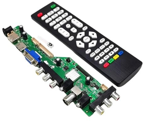 KWHRPOQS ZS.63W.A8R00 DVB-C DVB-T2 DVB-T 3663 Universal LCD TV Controller Driver Board UPGRADE 3463A Russian USB Play