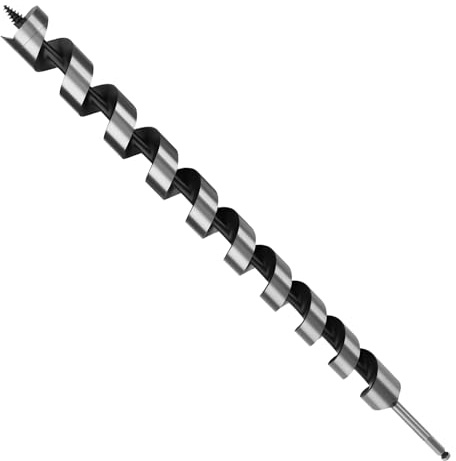 MOXPIFY 35mm Wood Auger Drill Bits 600mm Long, Timber Drill Bits | Hex Shank, Extra Long Wood Drill Bits For Woodworking (35mm x 600mm)