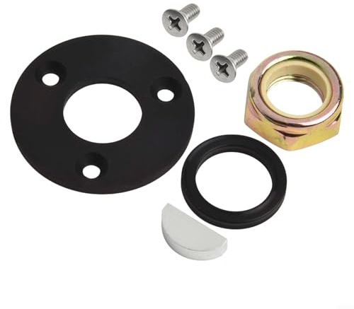 Zoegneer Hydraulisches Helmdichtungs-Service-Kit für Seastar HP6032 inkl. Quad-Ring-Wellendichtring, obere Abdeckung, 5/8-Zoll-Mutter, Holzmeister, Schlüsselschrauben, passend für Helme 1990 und neuer