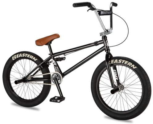 Eastern Bikes Shovelhead 20-Inch BMX, Full Lightweight Chromoly Frame, Forks & Bars (Black)