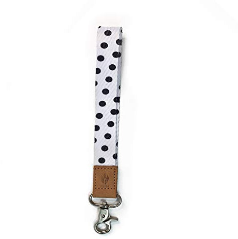 Yihor Schlüsselband, Schlüsselband, Schlüsselband, Schlüsselband, cooles kurzes Schlüsselband für Autoschlüssel, Kamera, Handy, Charms, Schlüsselband für Damen, Herren und Kinder, weiß, M