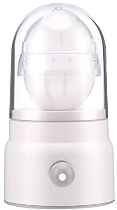 Egg Yolk Mixer Golden Egg Maker, Egg Scrambler Shaker Whisk Hand Powered Multi-Cutter Household Slicer Kitchen Gadget, Easy to Clean, PC and Silicone Material (Color : White)