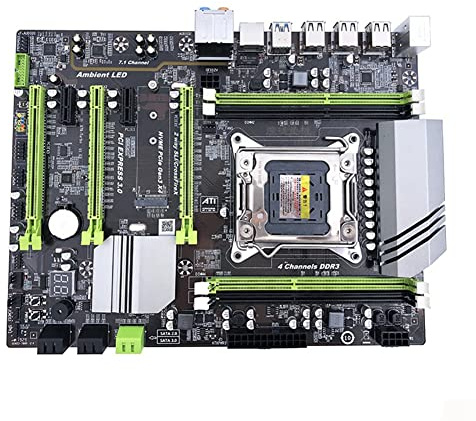 Grendly X79T LGA 2011 CPU Mainboard USB3.0 4 DDR3 Scheda Madre Desktop PC Computer Scheda Madre