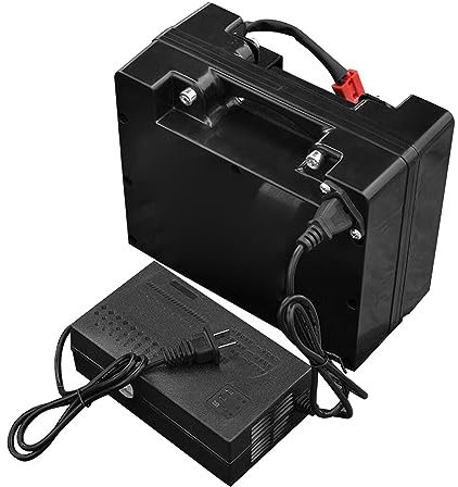 JHKJ Batería para Silla de Ruedas eléctrica, batería de Litio de 24V, 12Ah, 15Ah, 18Ah, 20Ah, 25Ah, 30Ah, 35Ah, 40Ah, 45Ah, 50Ah, con Cargador para Motor de 250W-1200W,24v 20ah