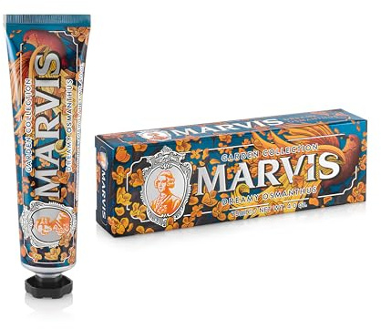 Marvis Dreamy Osmanthus tandkräm, 75 ml, sensationell smaksatt tandkräm för en långvarig fräschör