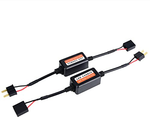 H7 Led Mit Zulassung Canbus, H7 Led Wiederstand, 2PCS Auto-LED-Scheinwerfer-Decoder-Filter für H7 - Anti-Interferenz-Fehlerunterdrückung für Radio-Audio