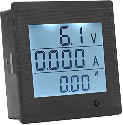Compteur de Courant électrique Voltmètre Numérique Voltmètre Domestique écran LCD Compteur de Courant DC 6-200V Volt Moniteur Fonction D'alarme