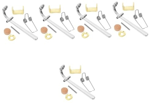SAFIGLE 5sätze Trombone Drain Valve Zubehör Mit Korkpad Ersatzteil Für Posaunen-wasserklappen Langlebig Und Vielseitig Einsetzbar Für Musiker Und Trompetenliebhaber