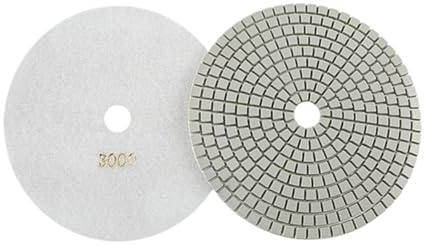 GYQIZSS Tampone for lucidatura a umido diamantato da 7 pollici e 180 mm for levigare granito, pietra, cemento, marmo, dischi abrasivi