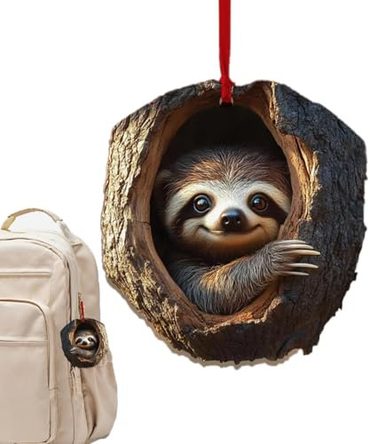 uggla – julprydnad med djurmönster, julgransprydnad för djurälskare, djur-juldekorationer, uggleornament för julgransprydnad, juldekorationspresent