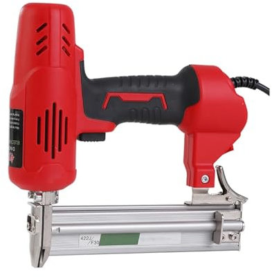 Pistola de Clavos, Clavadora y grapadora eléctrica F30 de 2600W, grapa de muebles, pistola for marco de madera, trabajos de carpintería, herramientas eléctricas de construcción(F30)