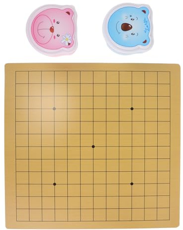 Set da Go per Bambini Orso Cartone, Tavola Doppia 9x9 13x13