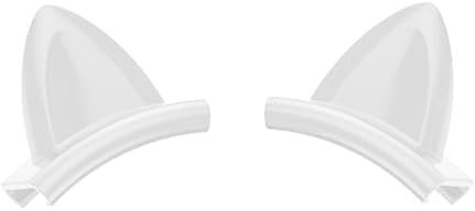 ZHENNB Accesorios de silicona de moda para orejas de gato para personalizar auriculares con estilos de auriculares de moda