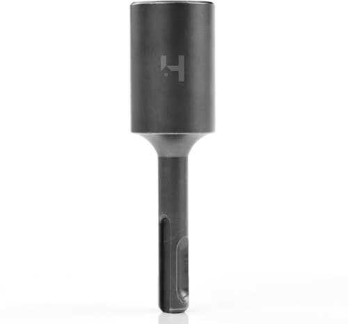 HausHeld® Erdnageleintreiber SDS PLUS Ø 20 mm – Professioneller Treiber für Erdspieße und Blitzschutzanlagen – kompatibel mit MECH-Kopf – langlebig, rostfrei, leistungsstark