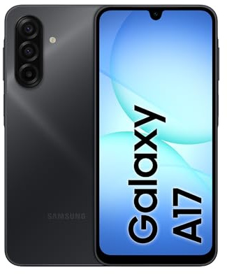 Samsung Galaxy A17 LTE 128GB - Teléfono Móvil con IA, Android, con Pantalla Grande, Cámara 50MP, 4GB RAM, Batería 5000mAh, Negro, Garantía del Fabricante 3 Años + 1 Año Extra (Versión Española)