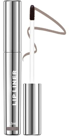 Peel Off Lip Liner Stain – Vibrant Pigment, All-Day Long-Lasting Waterproof Transfer-Proof, Vegan & Cruelty-Free Featherlight Comfort. (#4 Cool Cocoa)