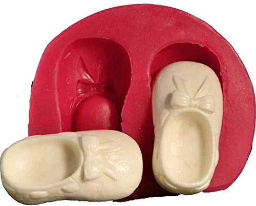Baby Schuhe mit Schleife Silikonform